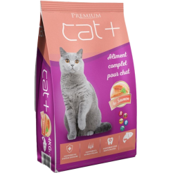 Cat + Croquettes au Saumon - 4 kg