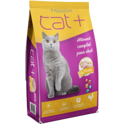 Cat + Croquettes au Poulet - 4 kg