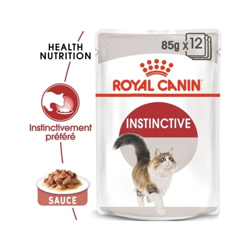 Royal Canin Instinctive  – Aliment humide pour chat (sachet 1*85 g)