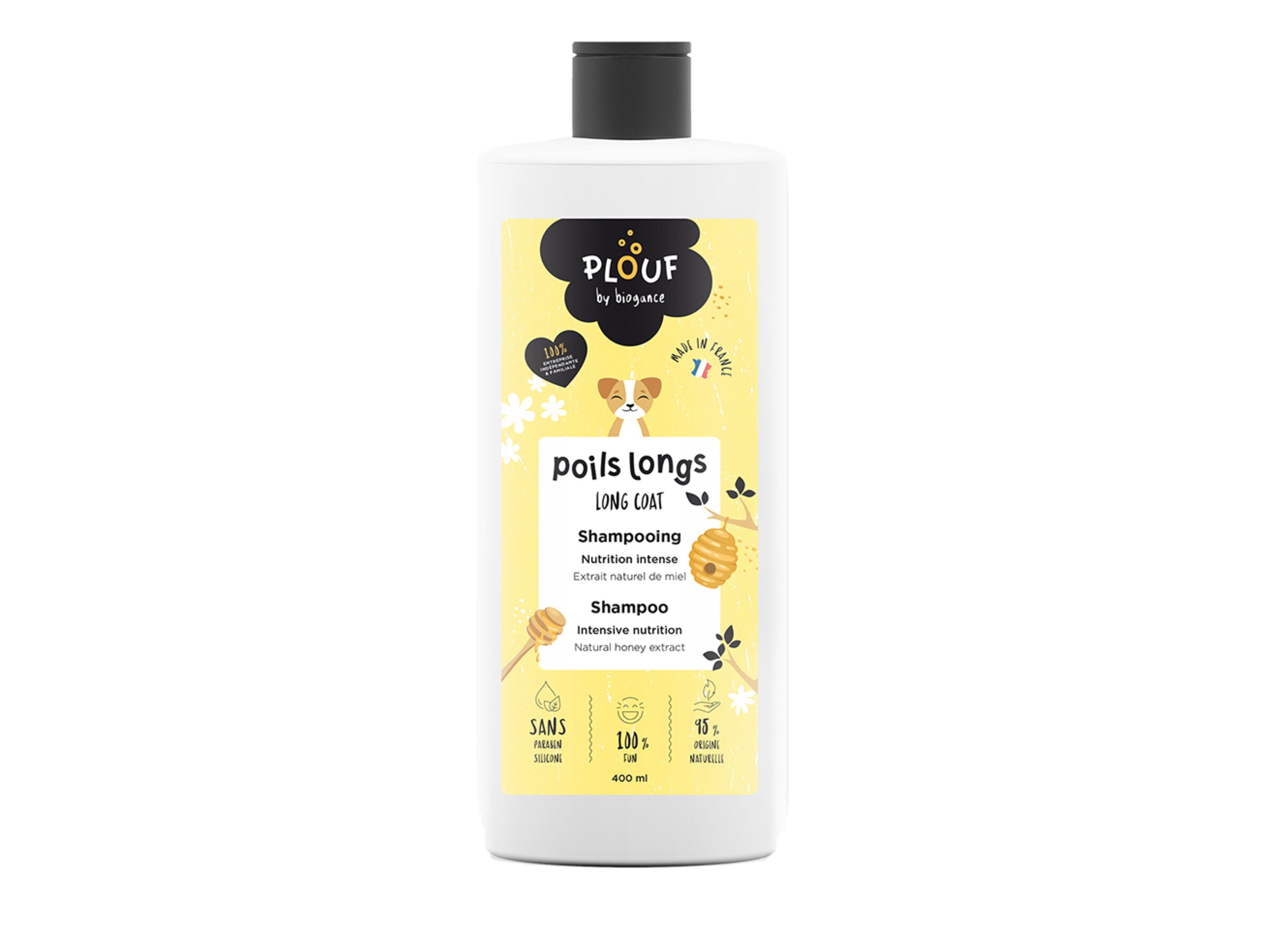 PLOUF Shampooing Poils Longs (Long Coat Shampoo) 400ml