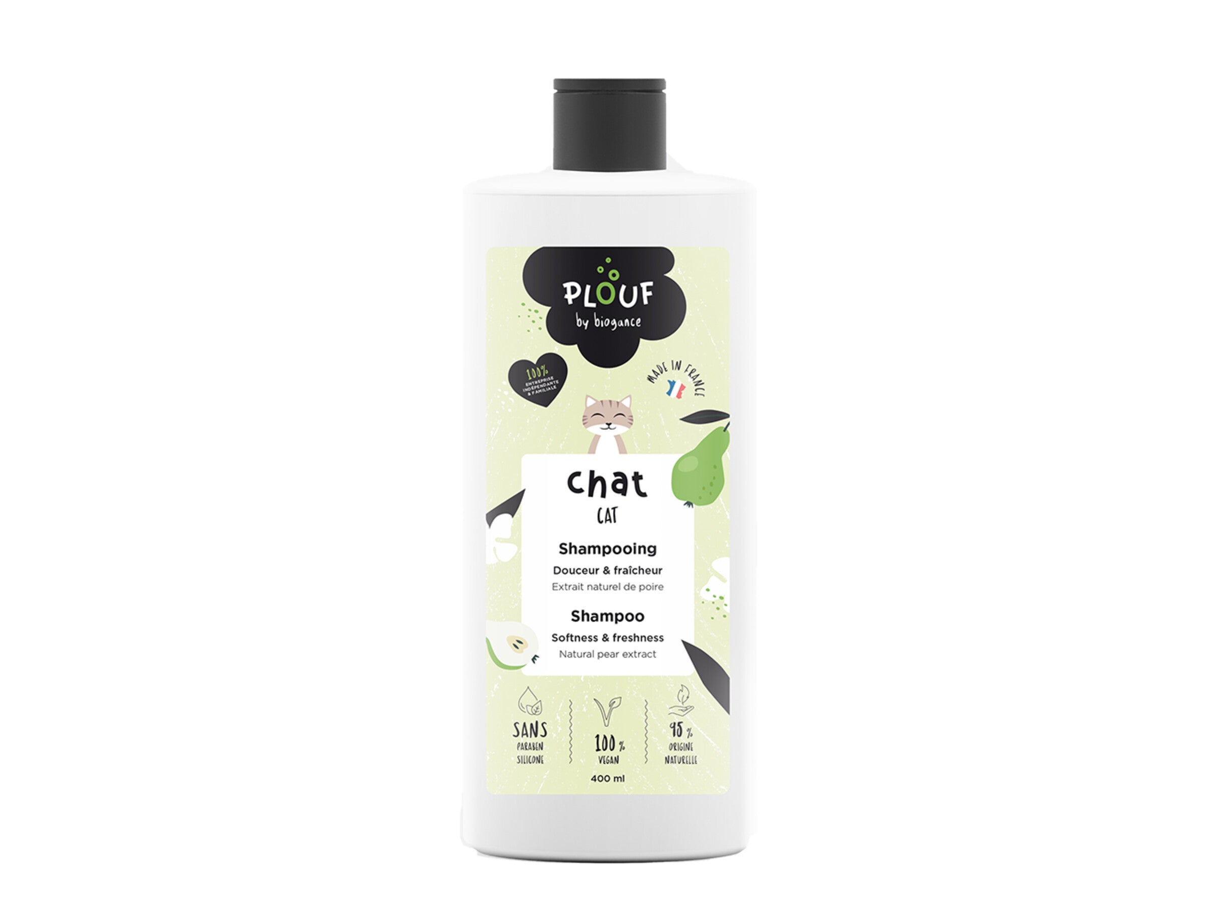 PLOUF Shampooing Chat (Cat Shampoo) 400ml