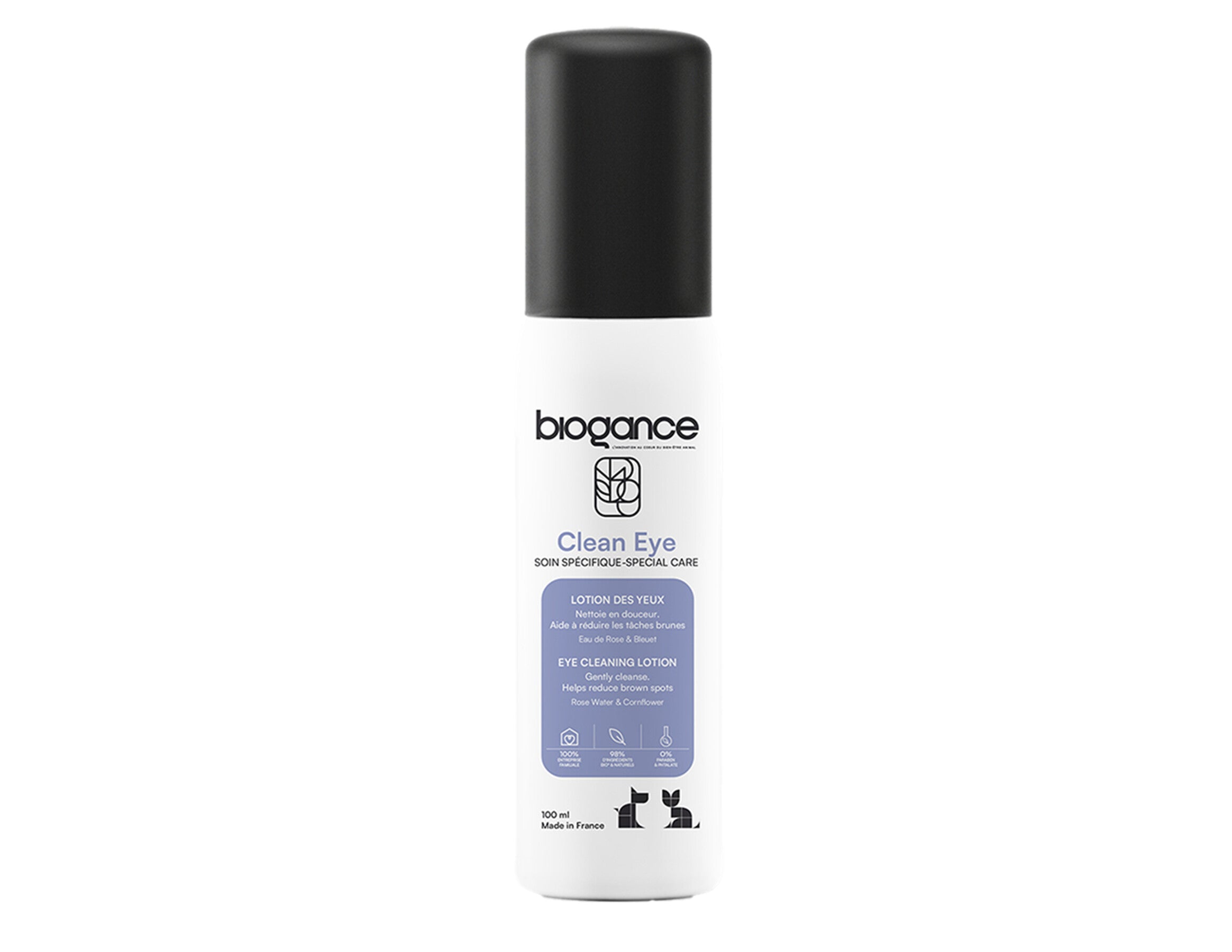 Lotion Des Yeux Chien (Clean Eyes Dog Lotion) 100ml