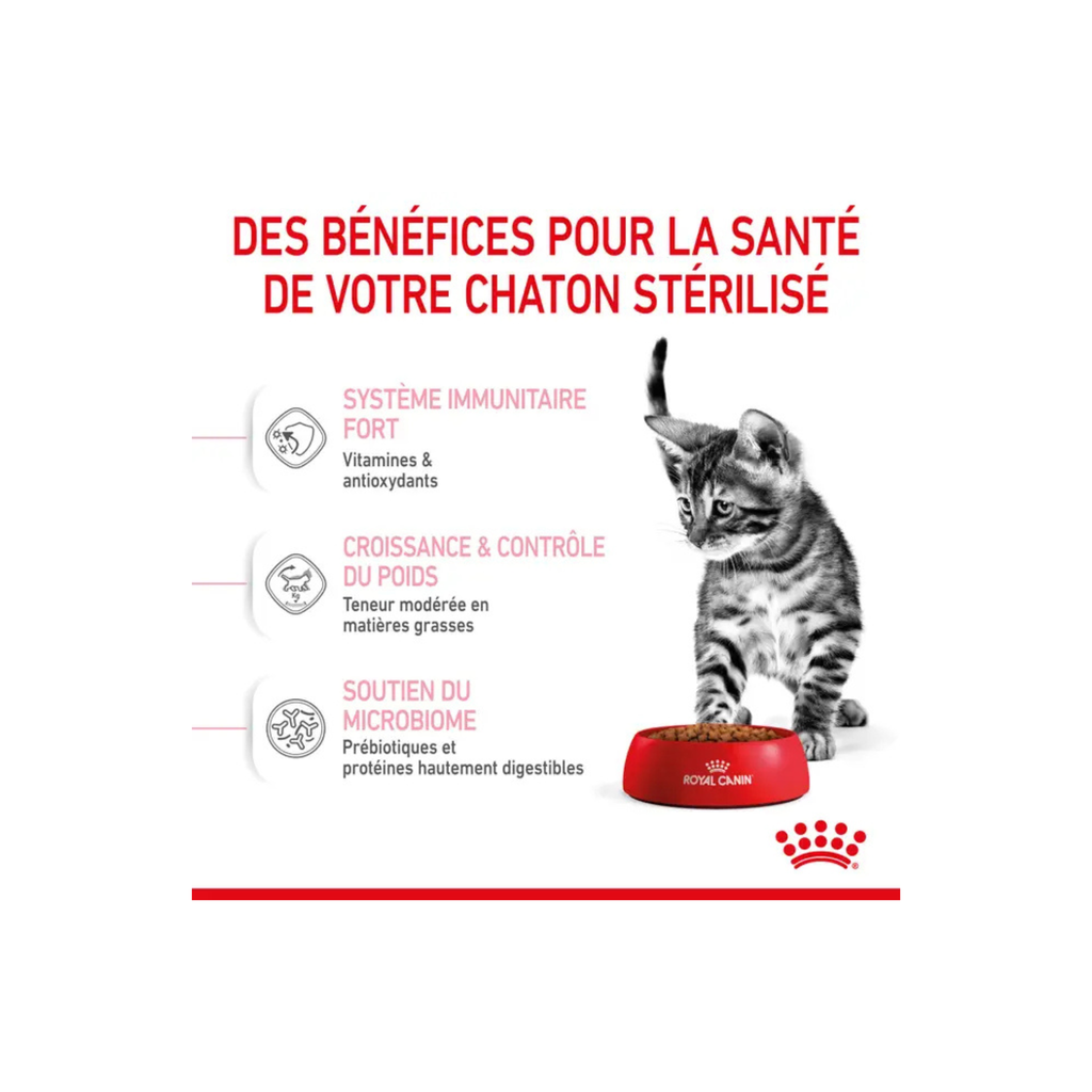 ROYAL CANIN®  Kitten Sterilised pour chaton