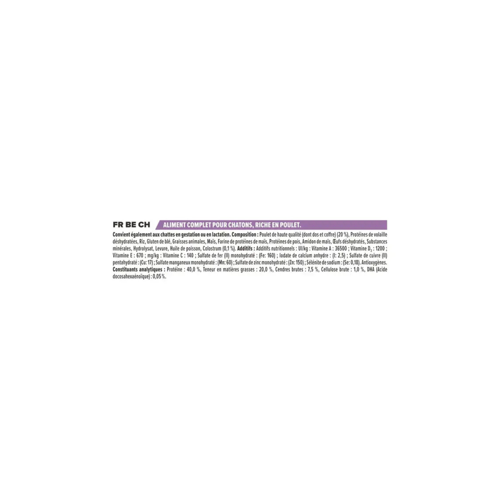 Purina® PRO PLAN® Kitten Healthy Start - Croquettes au poulet