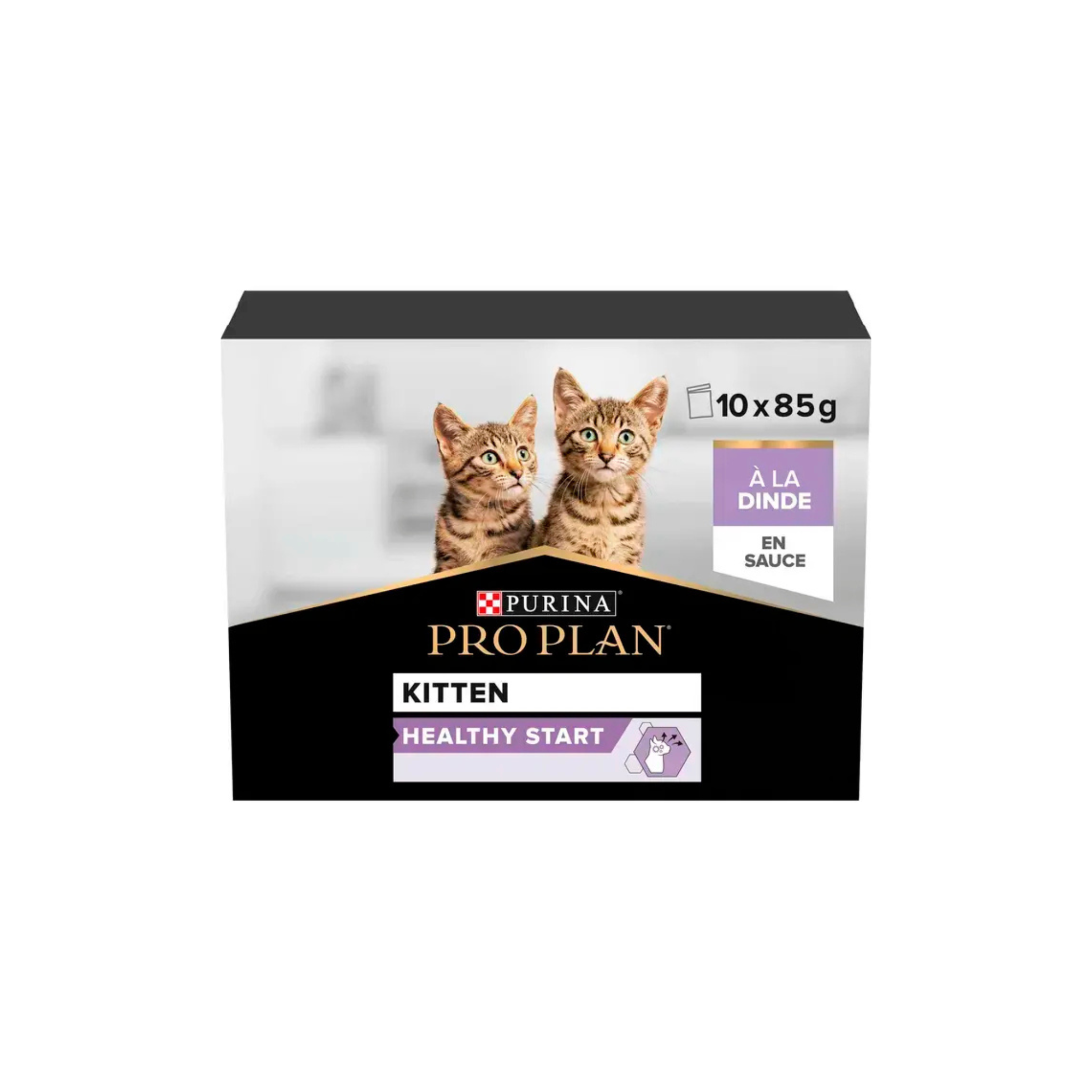 PURINA® PRO PLAN® Kitten HEALTHY START à la Dinde en Sauce