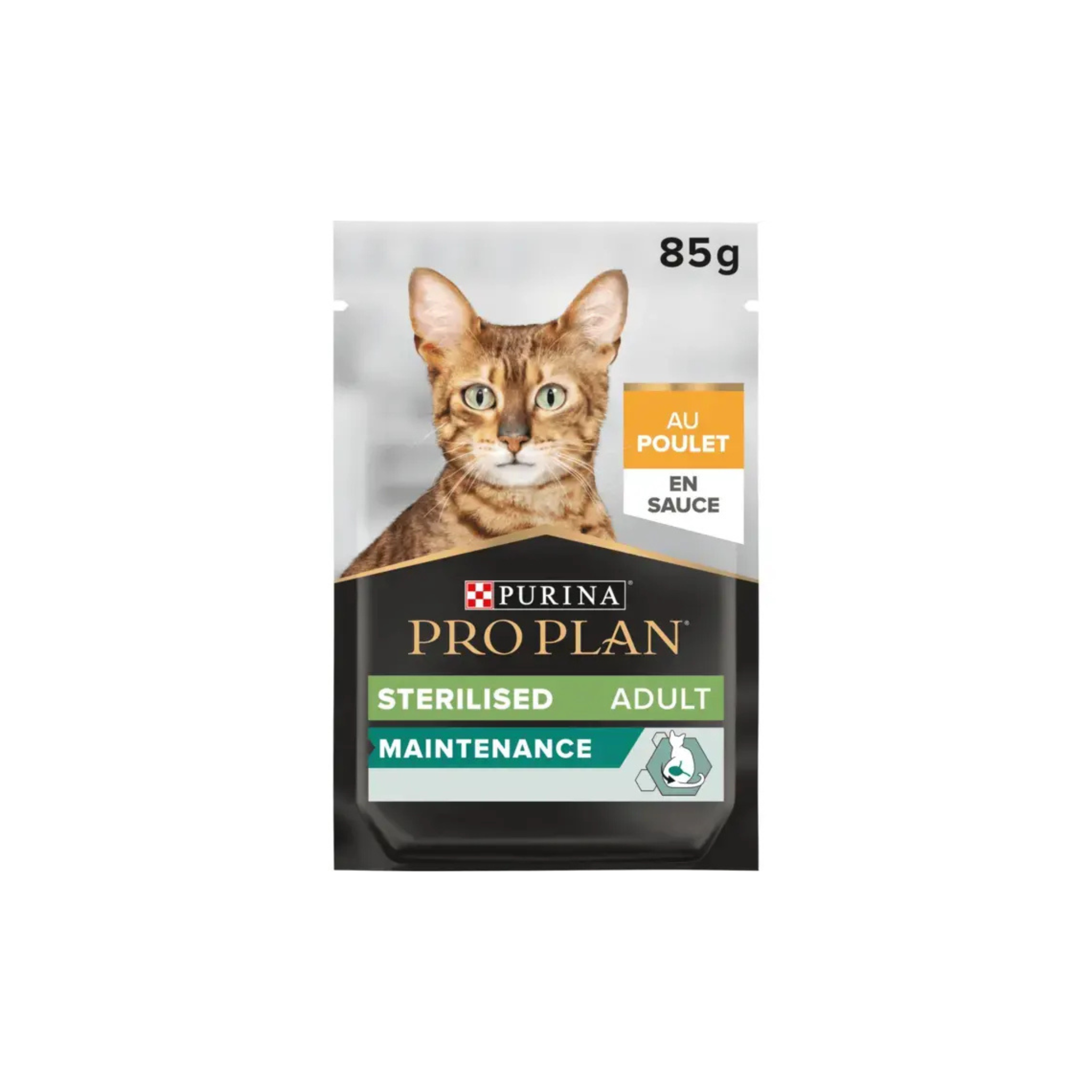 PURINA® PRO PLAN® MAINTENANCE STERILISED BOEUF & POULET EN SAUCE