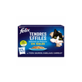PURINA® FELIX® Sachets pour chat Tendres Effilés en Gelée - Sélection Poisson