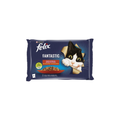 PURINA® FELIX® Multipack Fantastic Festin de viande en gelée 4x85g