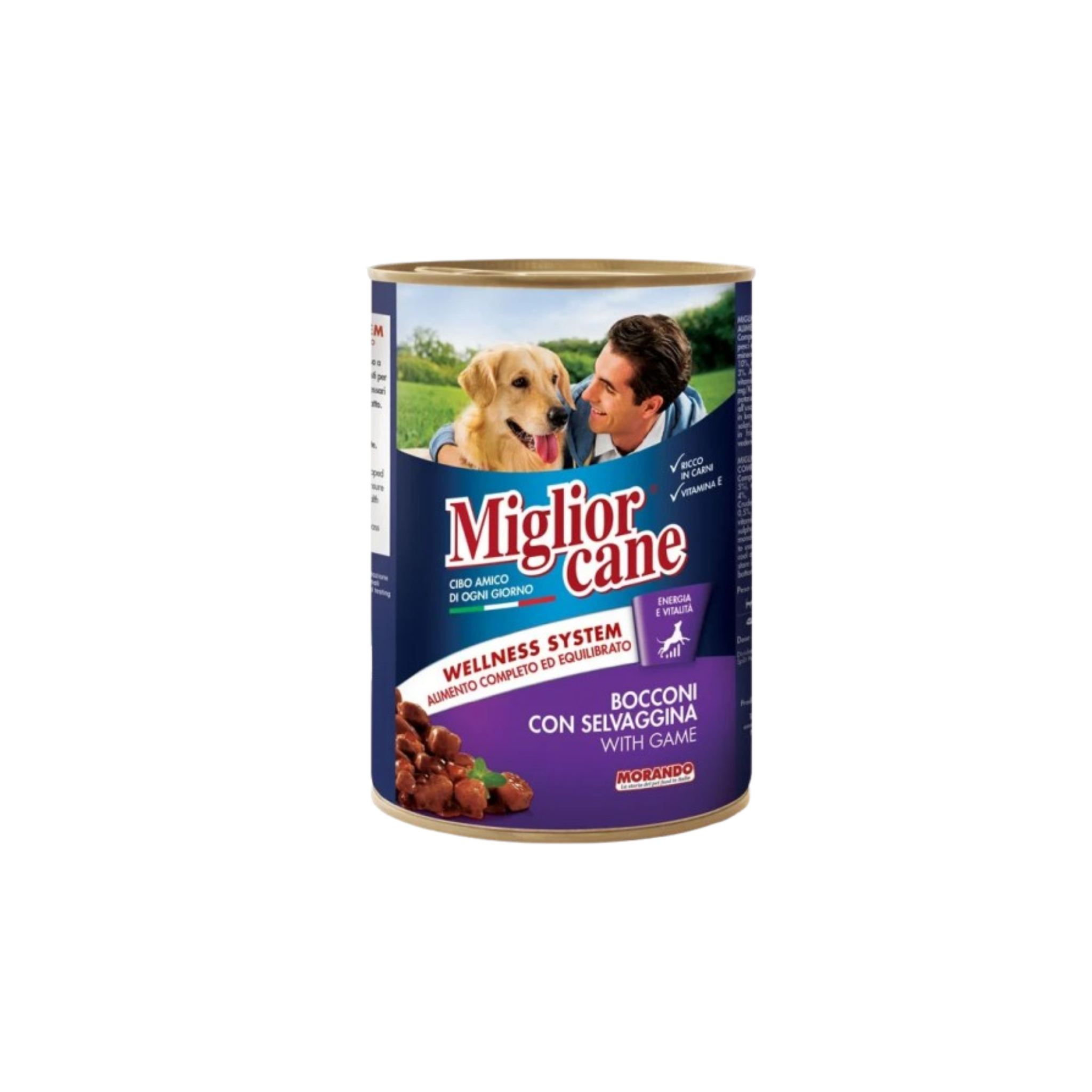 Miglior Cane® Morceaux de Viande Gibier avec Sauce 405 GR