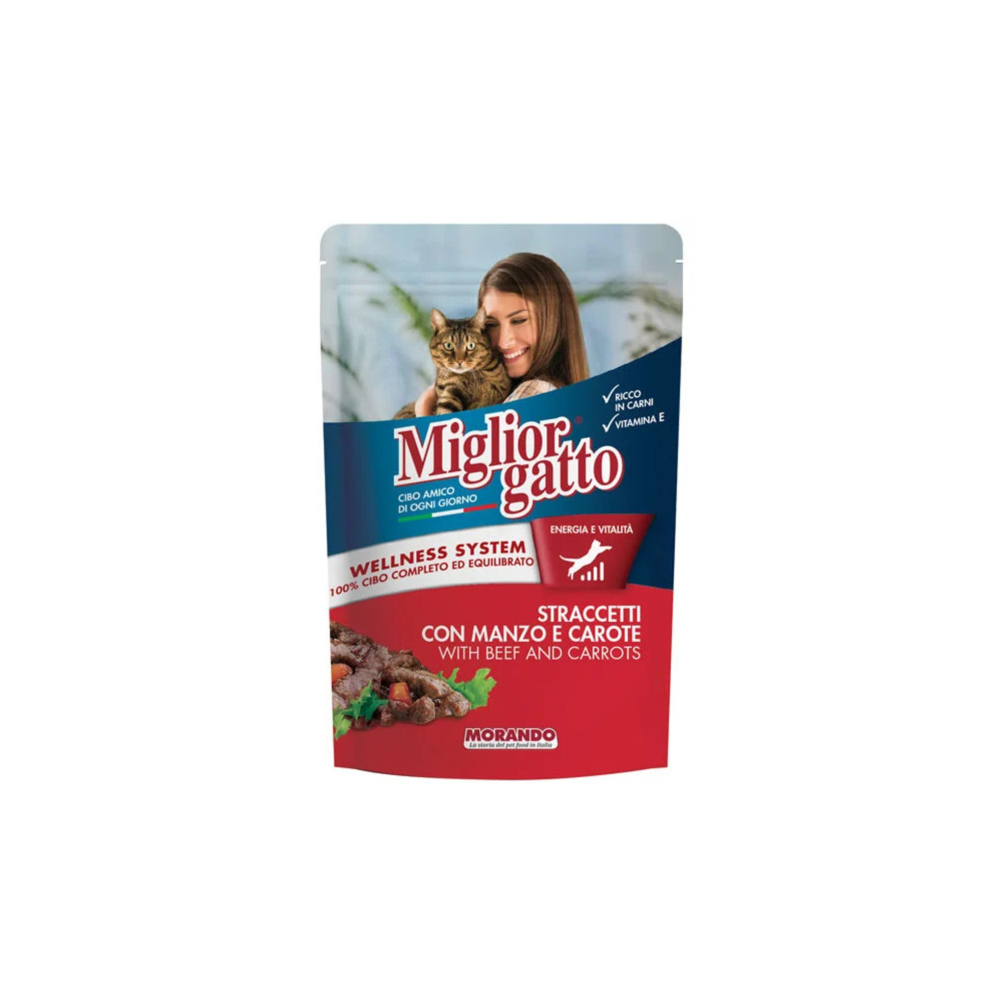 Miglior Gatto® Morceaux de Viande Bœuf avec Sauce 100GR