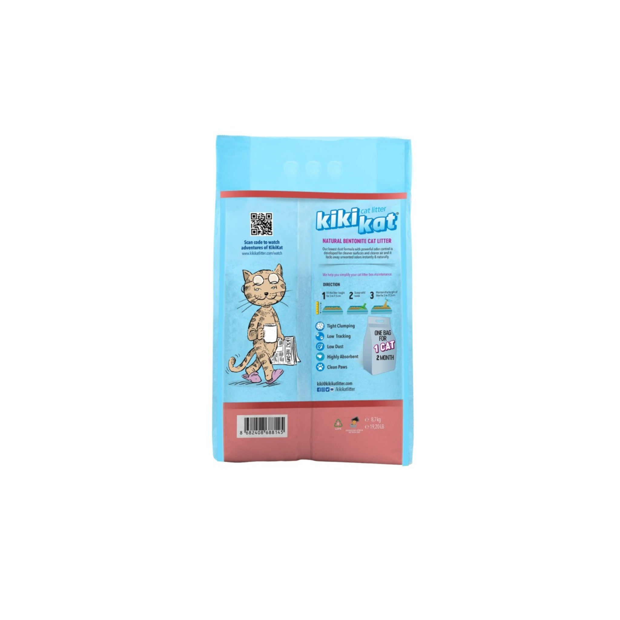 KikiKat Babypowder 10 LT