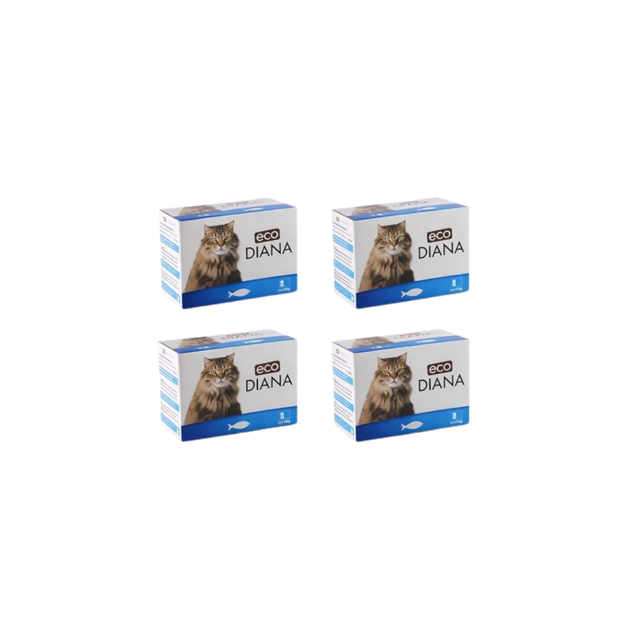 ECO DIANA —  12*100g pochons Poisson