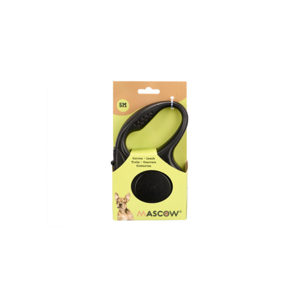Laisse extensible pour chien – longueur 5 mètres