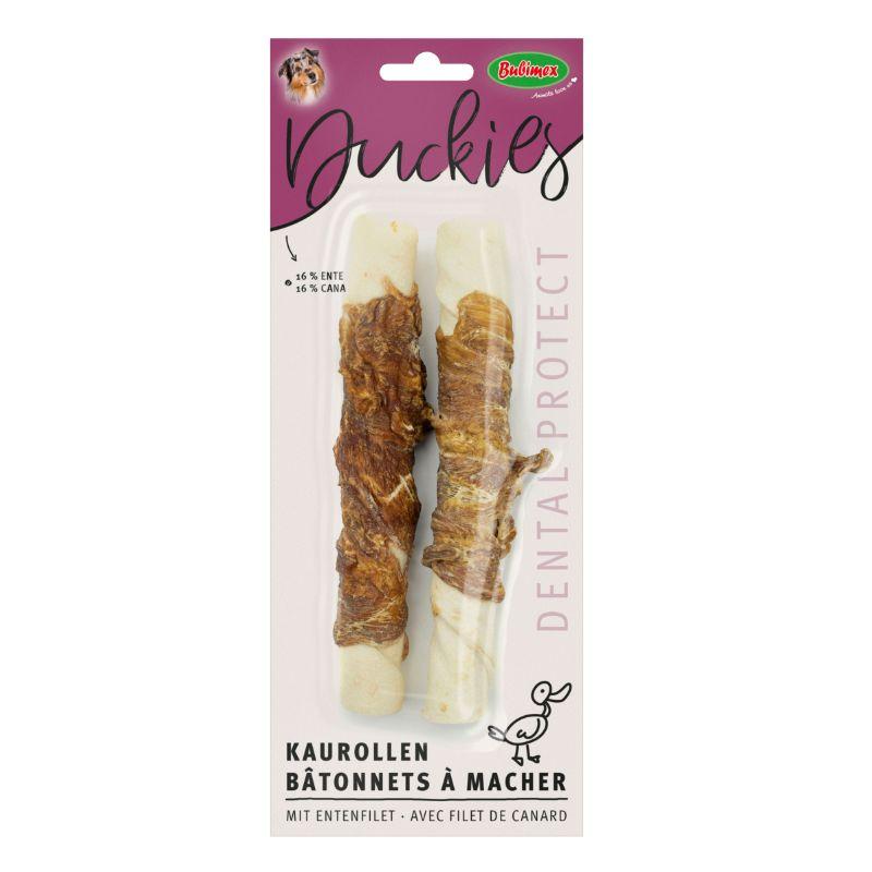 Duckies Bâtonnets à mâcher au canard x2, 90g