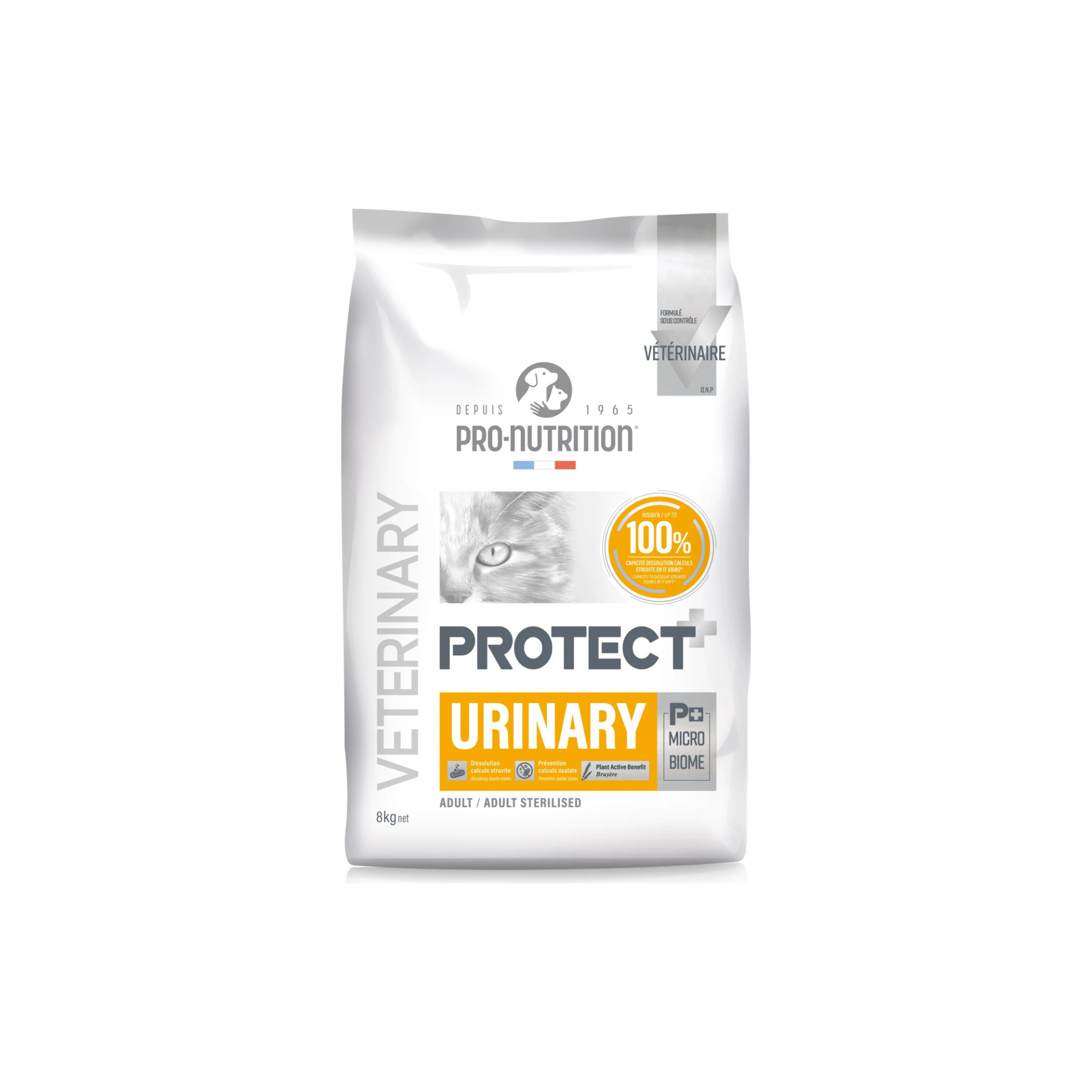 Pro-Nutrition Protect+ Urinary - Croquettes Chat Adulte Stérilisé 8 kg