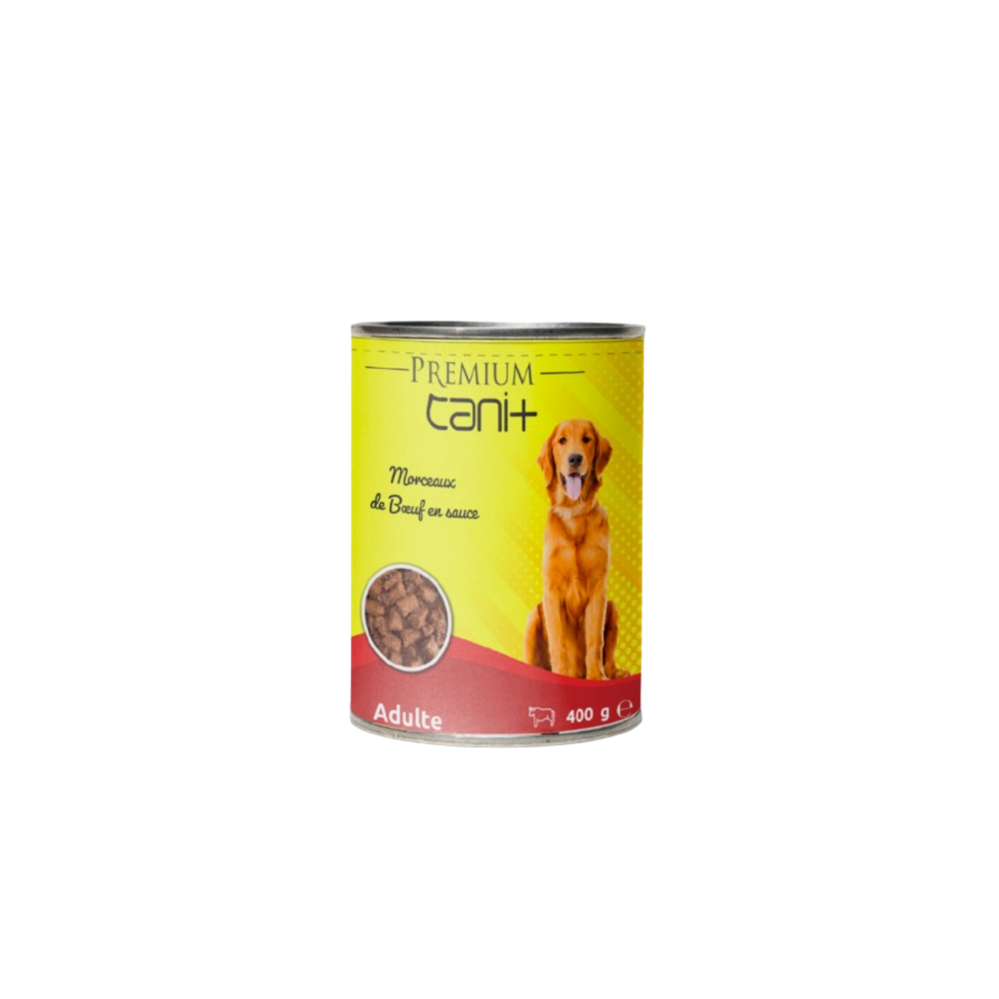 CANI PLUS — Bouchées en Sauce au Bœuf 400 g