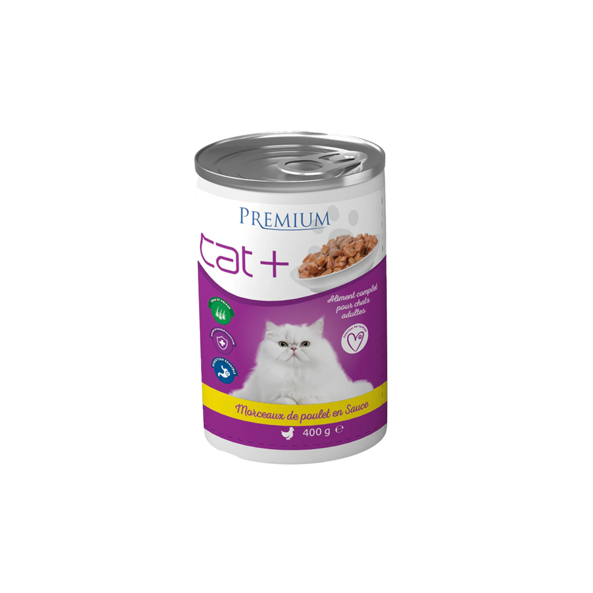 CAT PLUS — Bouchées en Sauce au Poulet 400 g