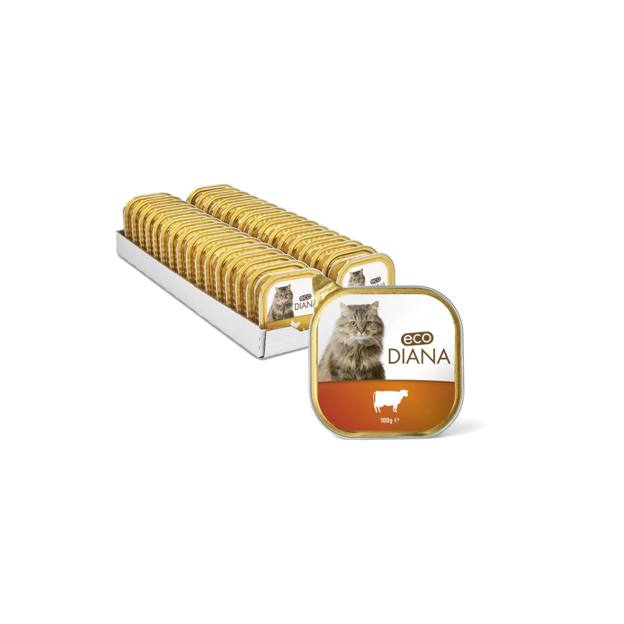 ECO DIANA — Pâtée en Terrine au Bœuf 100 g
