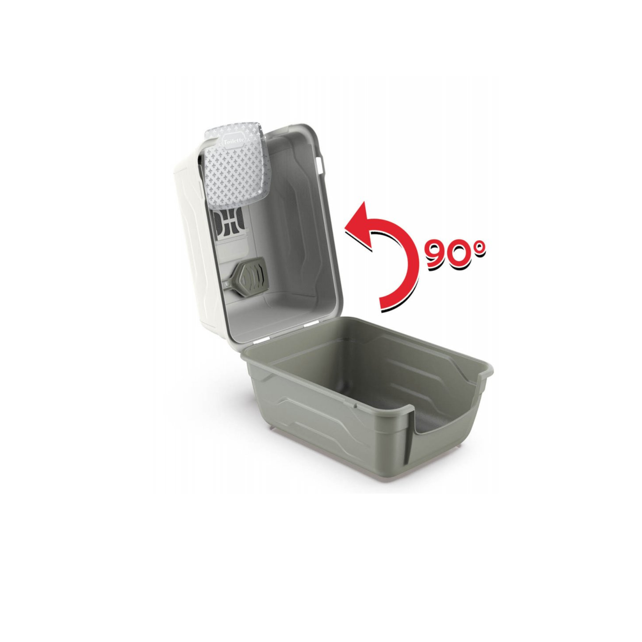 Maison de toilette rotative Roto-Toilet — pelle incluse