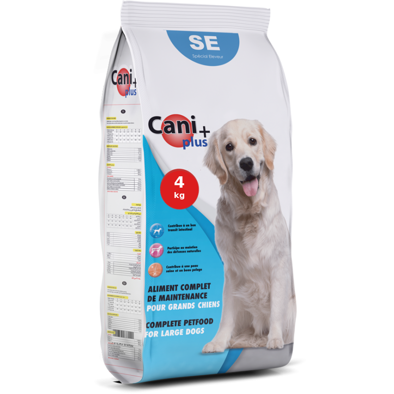 CANI PLUS — Croquettes Chien Bœuf & Poulet 4 kg