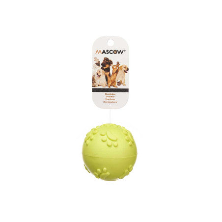 Balle en silicone motif empreinte 5,5 cm