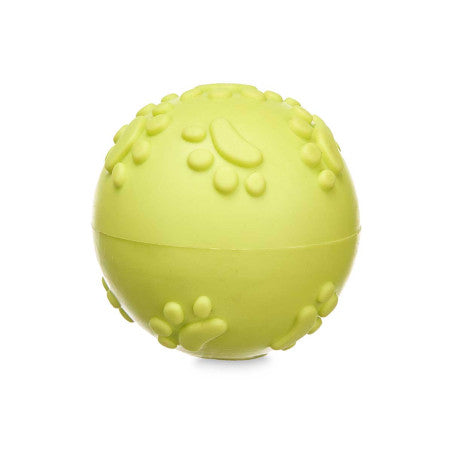 Balle en silicone motif empreinte 5,5 cm
